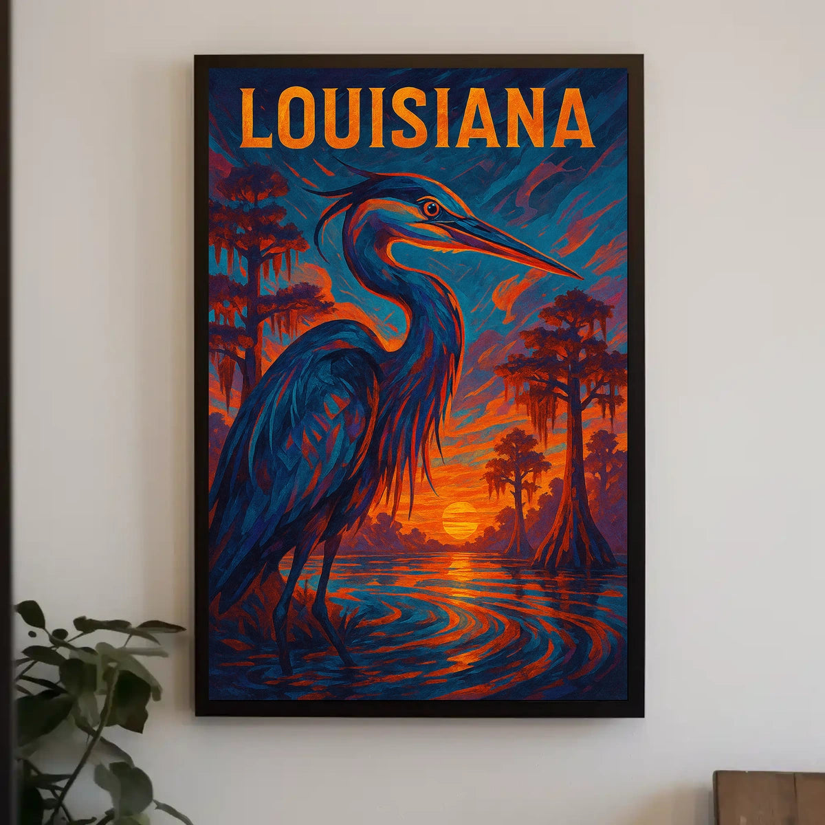 Louisiana Wildlife Poster