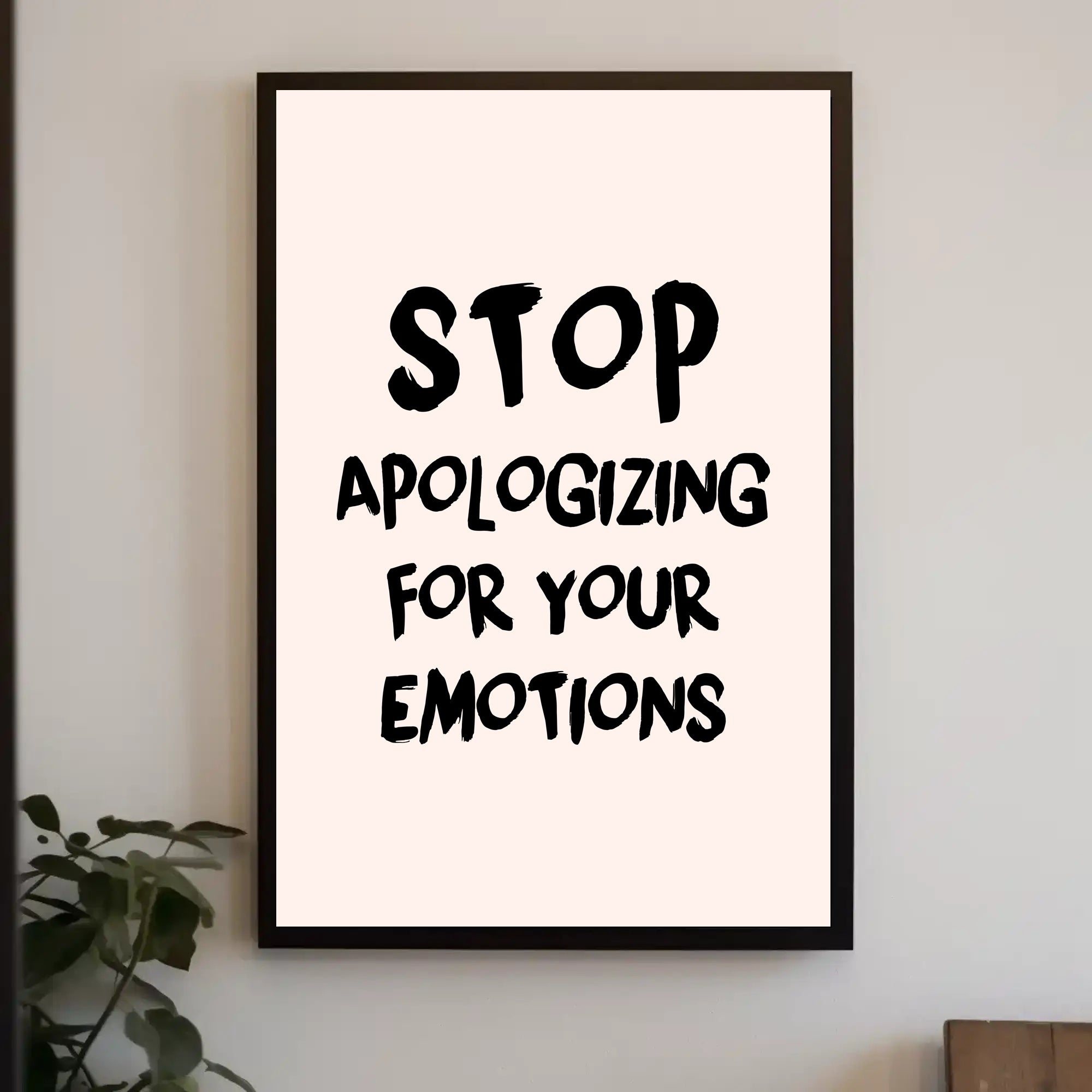 Empowerment Typography Art: Motivational or Quote Poster PosterGoat