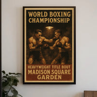 World Boxing Championship Poster