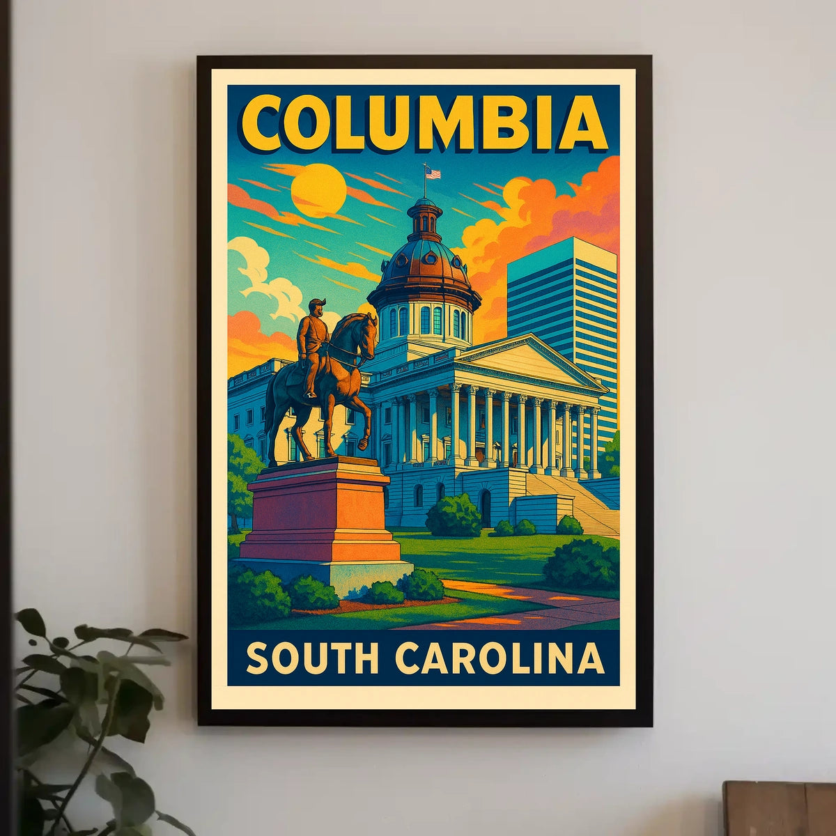 Columbia, South Carolina Poster
