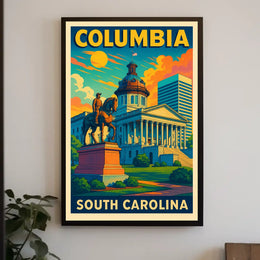 Columbia, South Carolina Poster