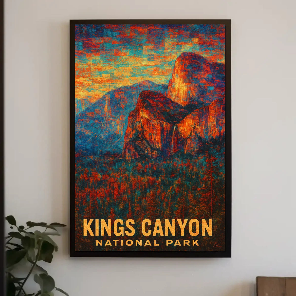 Kings Canyon National Park Poster