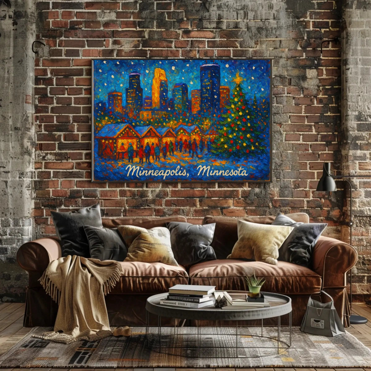 Minneapolis Winter Market Poster