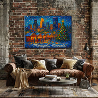 Minneapolis Winter Market Poster