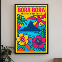 Bora Bora French Polynesia Poster PosterGoat