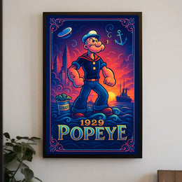 Popeye 1929 Art Poster POP-222