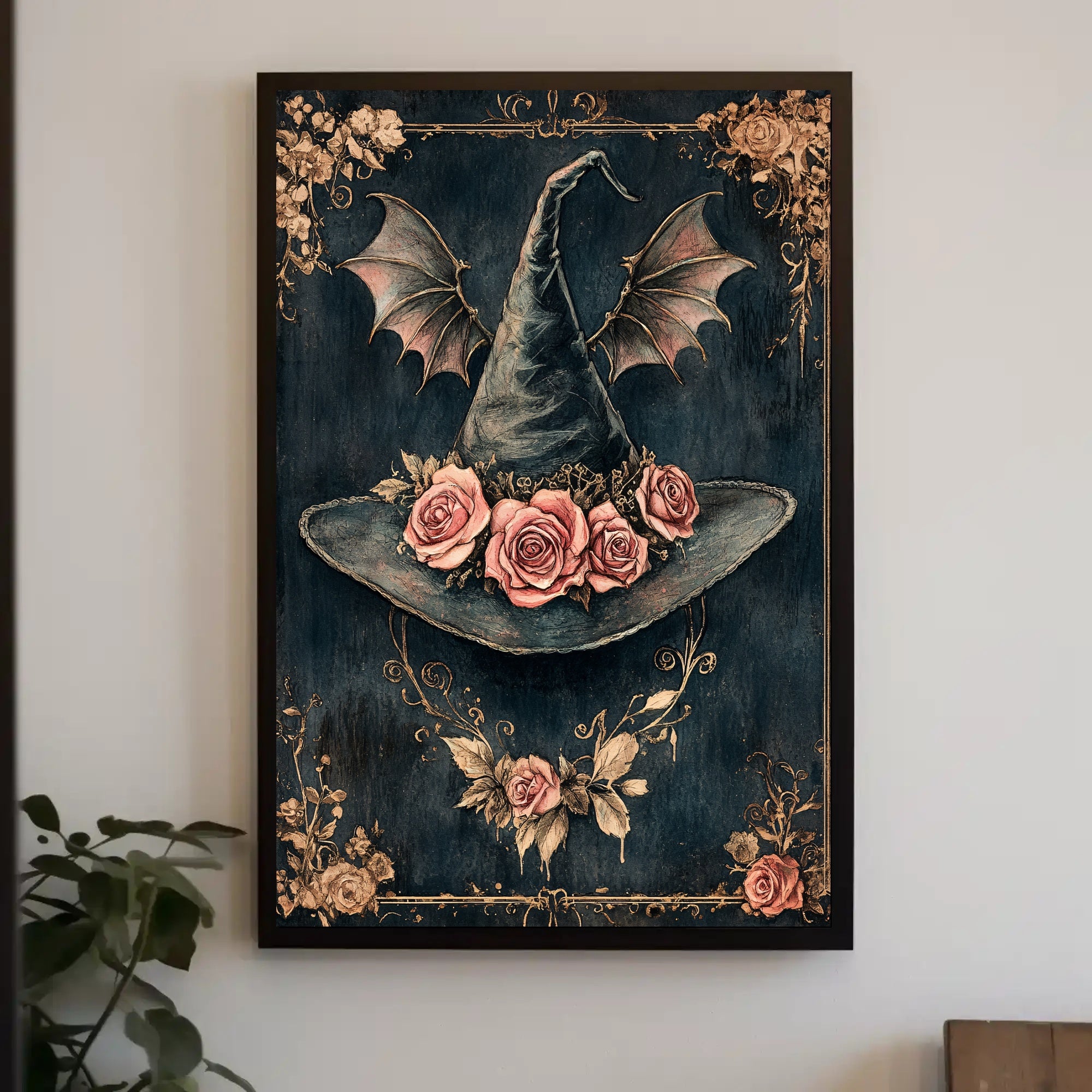 Enchanted WitchS Hat Poster