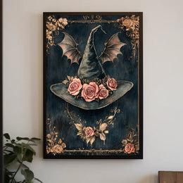 Enchanted WitchS Hat Poster