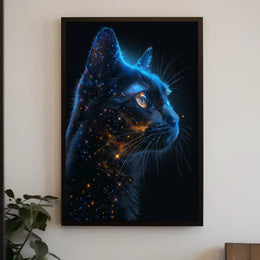 Cosmic Cat Poster
