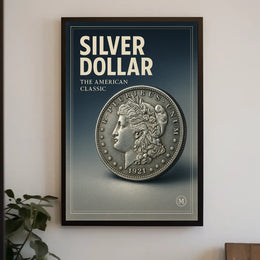 Silver Dollar The American Classic Poster