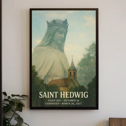 Saint Hedwig Commemoration Poster
