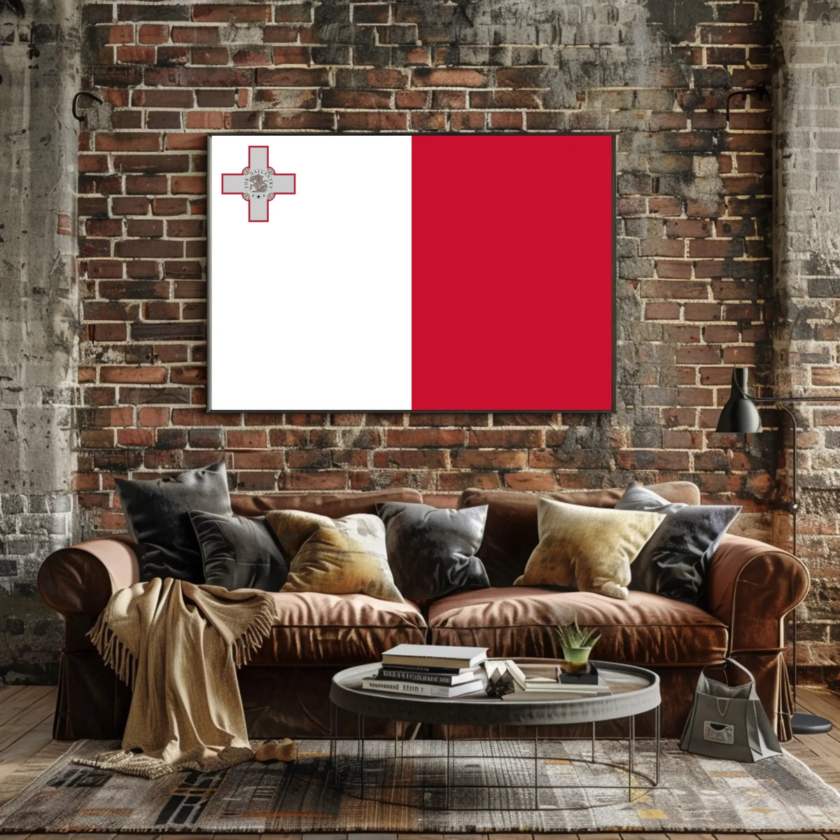 Malta Flag Poster