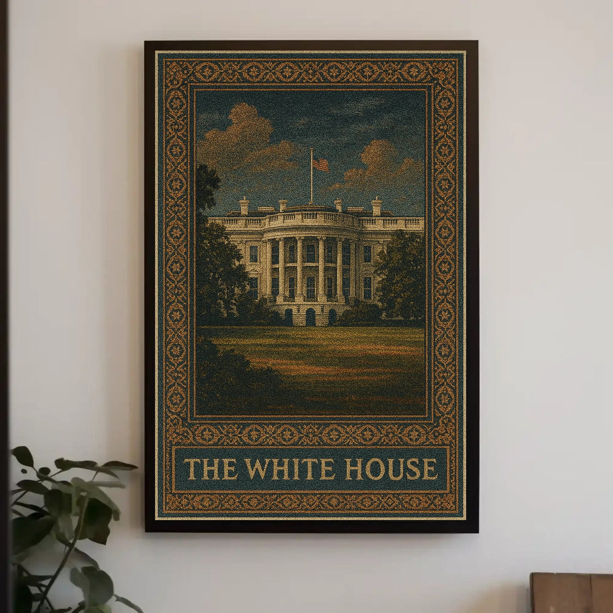 The White House Poster