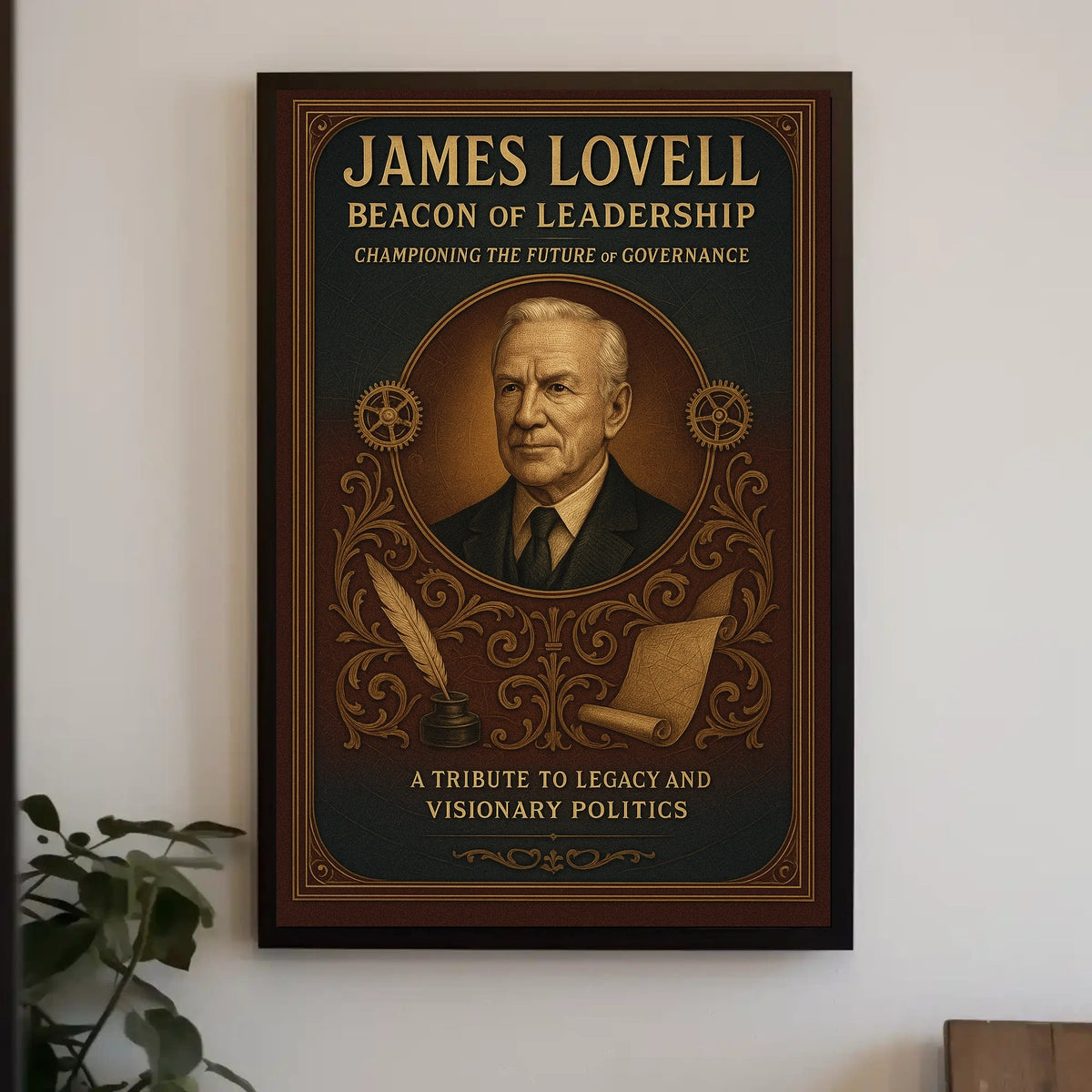 James Lovell Beacon of Leadership Poster