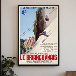 Le Briançonnais Winter Sports And Poster