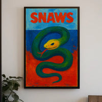 Snaws Serpentine Art Poster