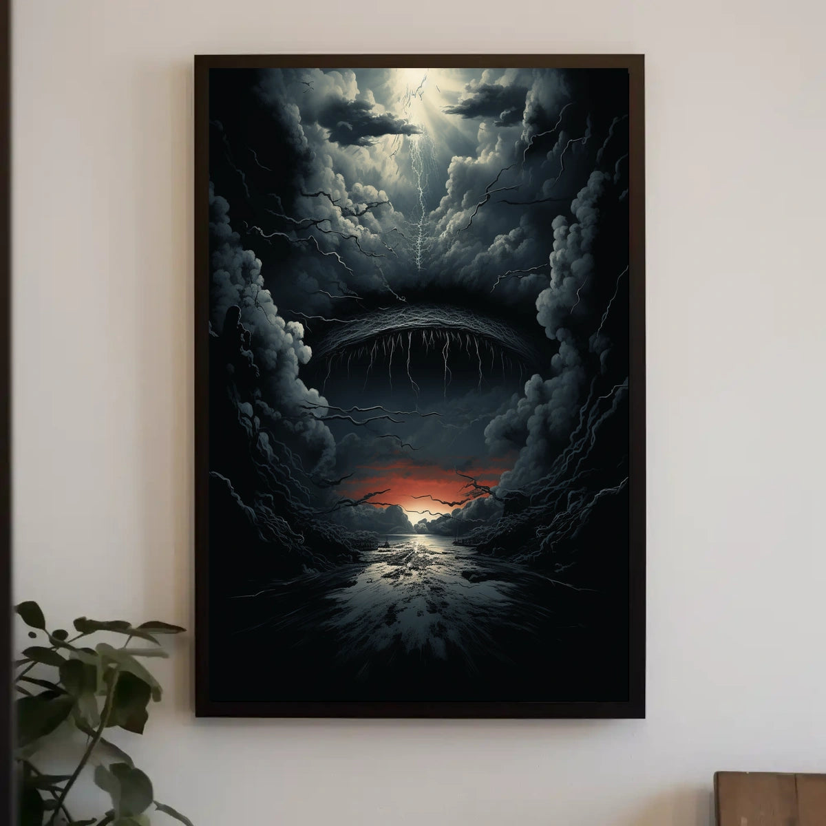 Dramatic Surreal Landscape Fantasy Art Poster