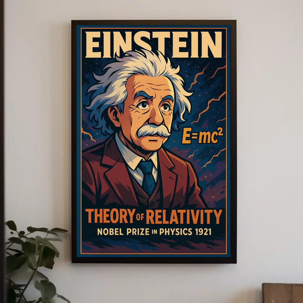 Albert Einstein Nobel Prize In Physics Poster