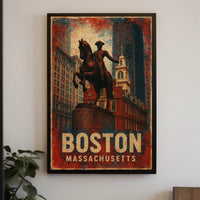 Boston Heritage Art Deco Collectors Poster