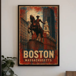 Boston Heritage Art Deco Collectors Poster