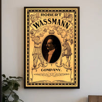 Vintage Vaudeville Elegance Robert Wassmann Theatrical Poster