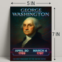 George Washington 1st President Poster PosterGoat