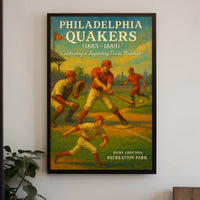 Philadelphia Quakers Celebrating A Poster
