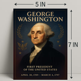 George Washington 1st President Poster PosterGoat