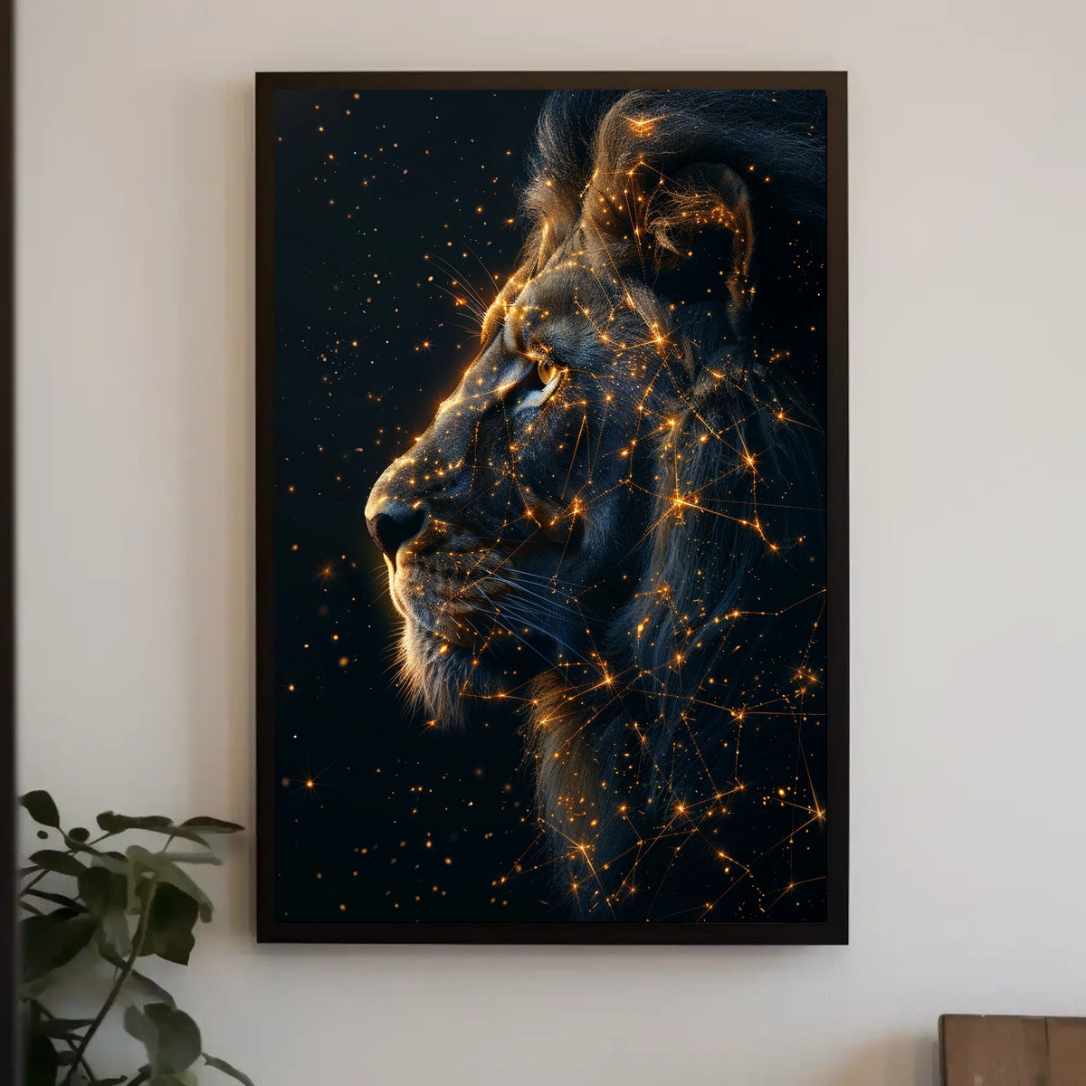 Celestial Lion Poster