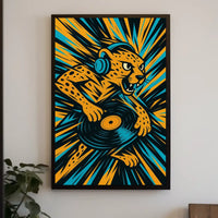 Dj Cheetah Groove Poster