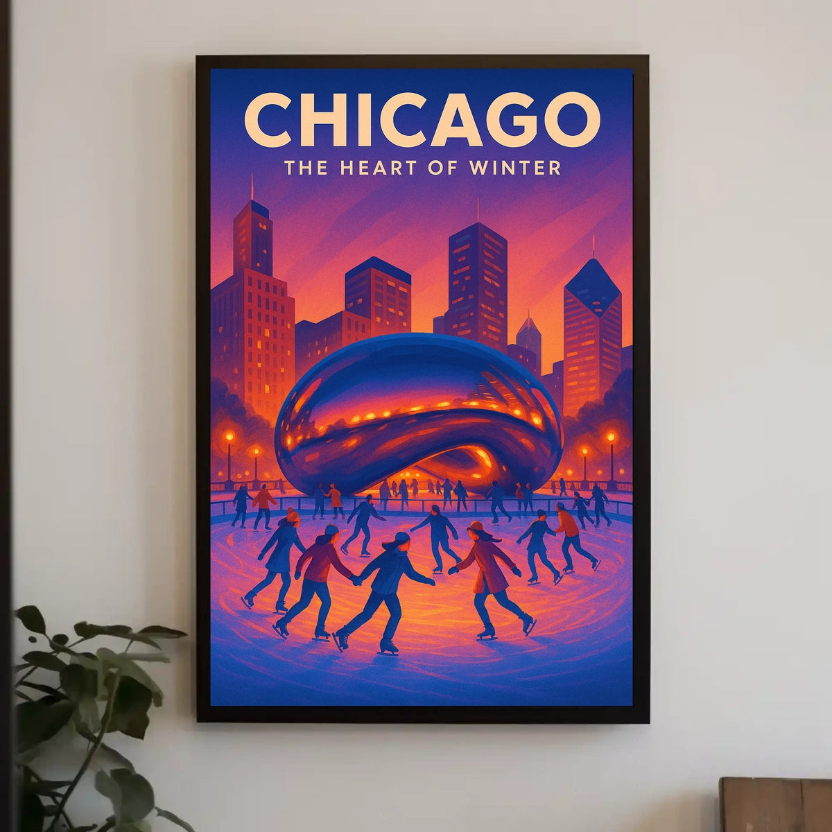 Chicago The Heart Of Winter Poster