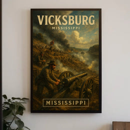 Vicksburg, Mississippi Poster
