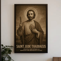 Saint Jude Thaddaeus Patron Of Poster