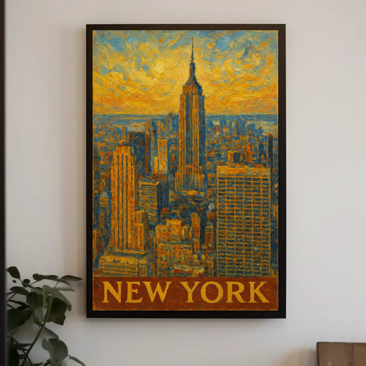 New York Skyline Poster