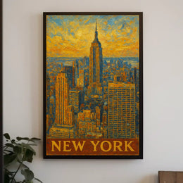 New York Skyline Poster