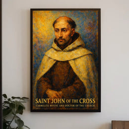 Saint John of the Cross Carmelite Mystic Poster