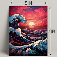 Waves Of Color Poster PosterGoat