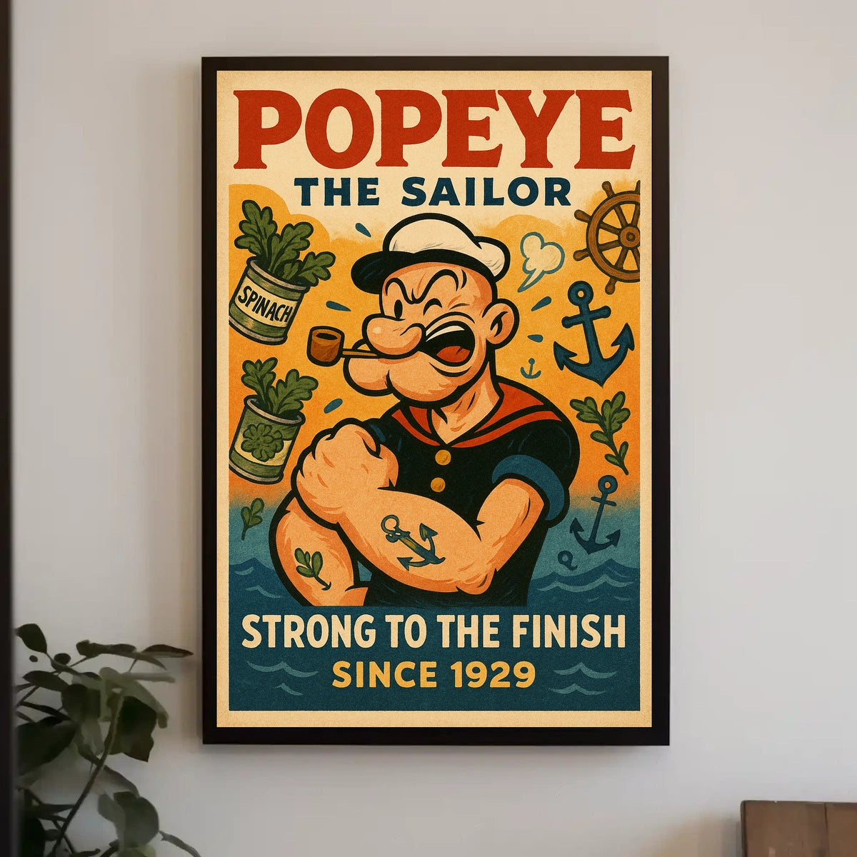 Popeye 1929 Art Poster POP-138