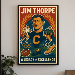 Celebrating Jim Thorpe Poster