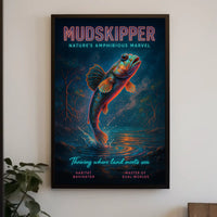 Mudskipper Natures Amphibious Marvel Poster