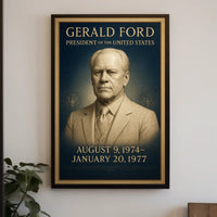 Gerald Ford – President of the United States Poster PosterGoat
