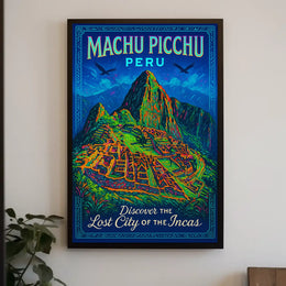 Discover Machu Picchu Poster