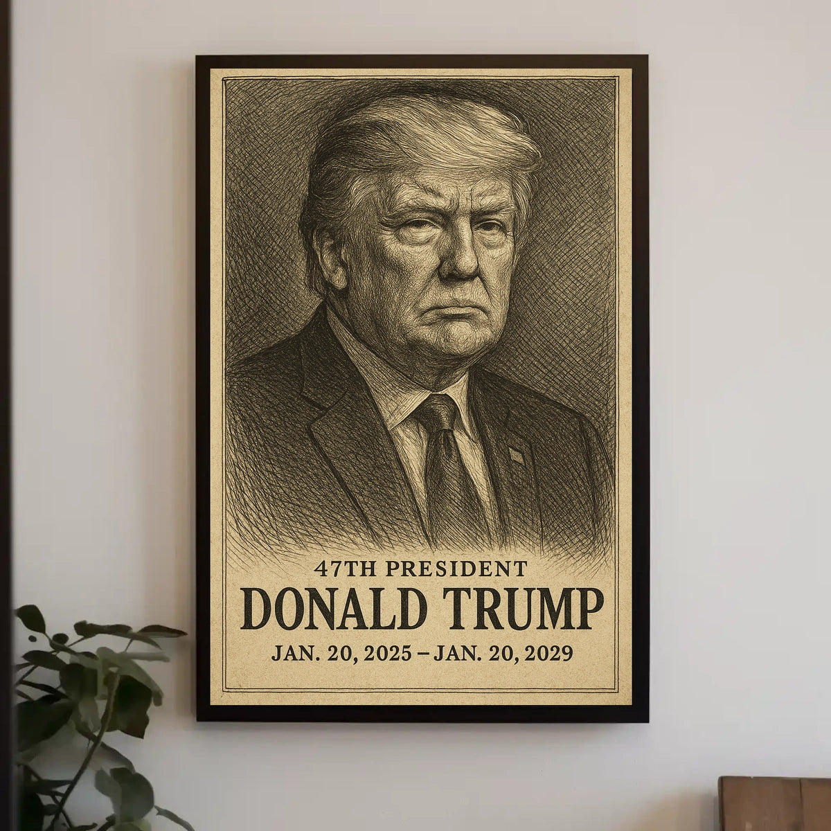 Portrait of Leadership: Historical or Presidential Poster