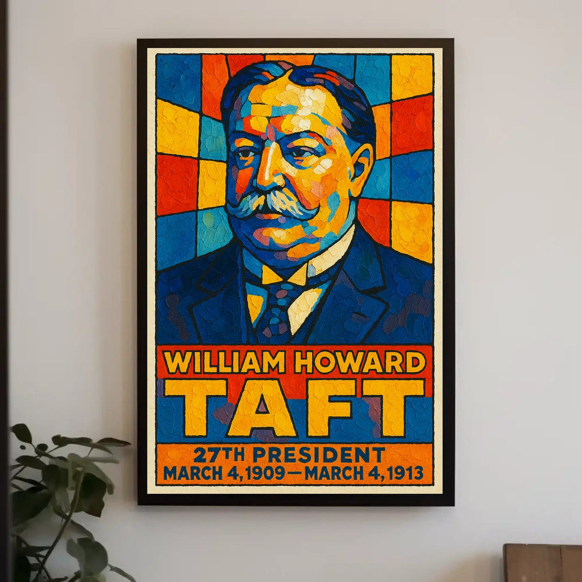 William Howard Taft 27Th President Poster