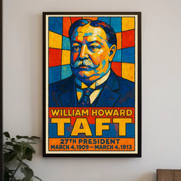 William Howard Taft 27Th President Poster