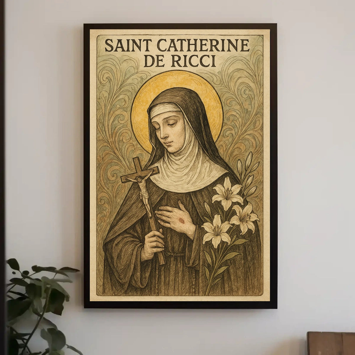 Catherine de Ricci Saint Poster