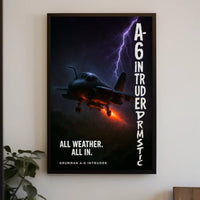 Grumman A6 Intruder All Weather Poster PosterGoat