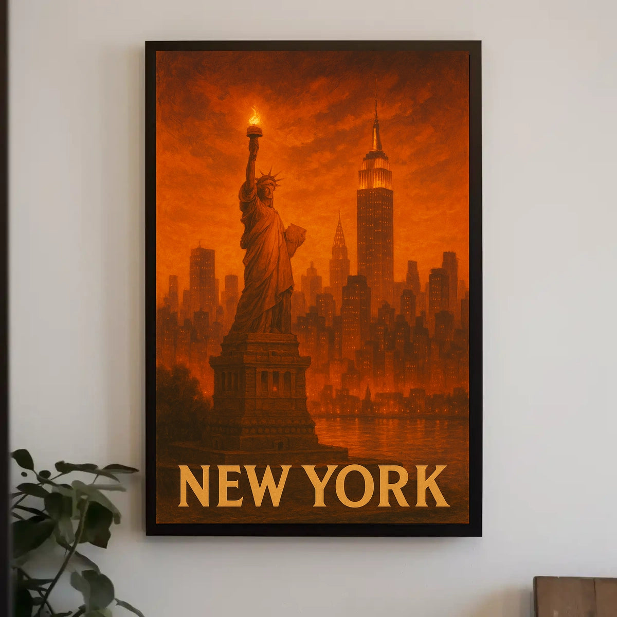 New York Skyline Poster