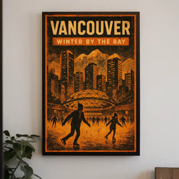 Vancouver Bay Winter Poster