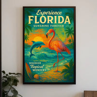Experience Florida Sunshine Forever Poster